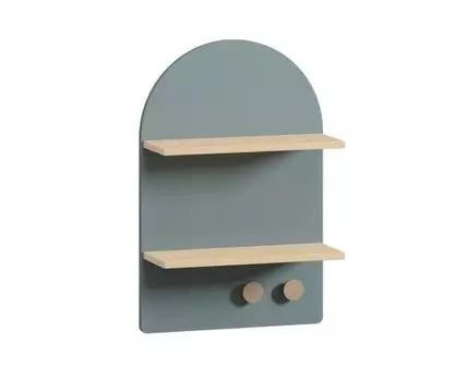 Полка Арчи-1 Greenish Plywood