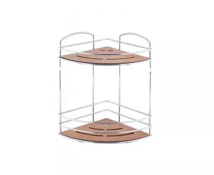 Полка BK (светло-коричневый, хром, 21)