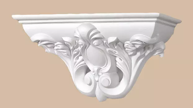 Полка декоративная DECOMASTER DH-12S (167*330*98мм)