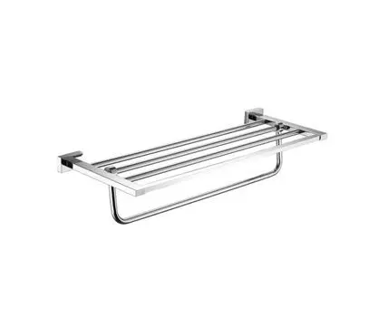 Полка для полотенец BELZ B90224, хром