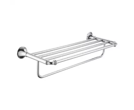 Полка для полотенец Rose RG1208, хром