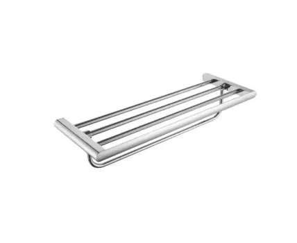 Полка для полотенец Rose RG1708, хром