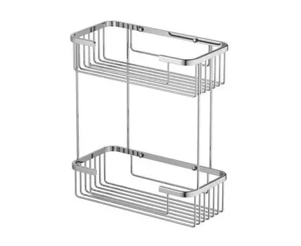 Полка двойная Timo Saona 13083/00 хром