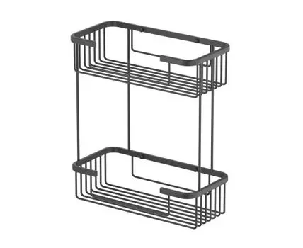 Полка двойная Timo Saona 13083/03 черный