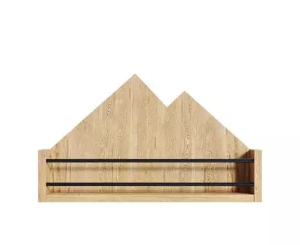 Полка ФЬЕЛЛЕТ - Черный