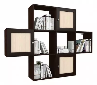 Полка книжная Мебелайн-4