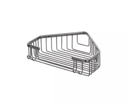 Полка металличекая угловая Haiba HB335, хром