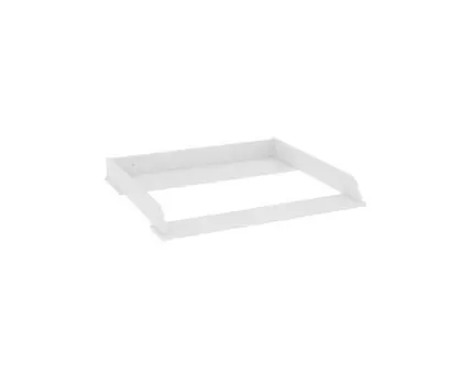 Полка накладная Вествик для комода, массив сосны, цвет белый