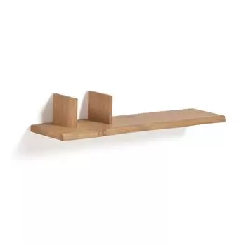 Полка настенная Rasha дубовый шпон с натуральной отделкой 100 x 15 cm