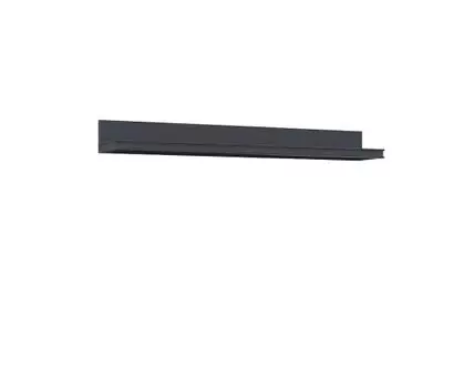 Полка навесная Орландо (Серый уголь)