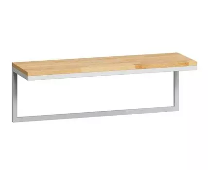 Полка подвесная Бервин Флэт (бордовый, 80)