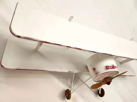 Полка-самолет книжная "Авиатор АН-2"