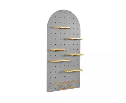 Полка Shely (светло-серый, 38)