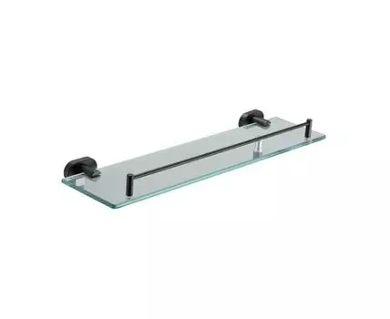 Полка стеклянная BELZ B90107, черный