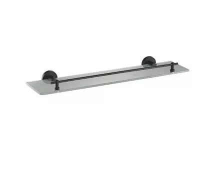 Полка стеклянная Haiba HB8707, черный