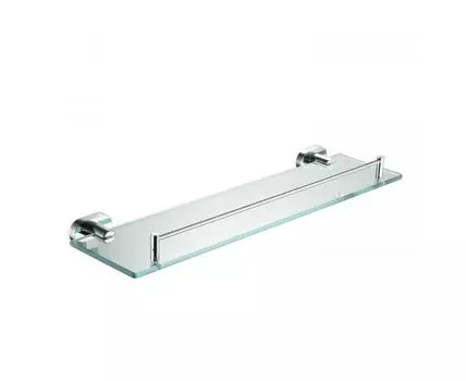 Полка стеклянная Shevanik SG5119, хром