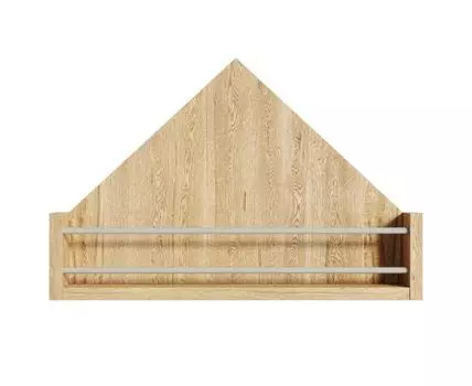 Полка ТРИКЕНТ - Светло-серый