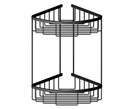 Полка угловая двойная Timo Saona 13082/03 черный