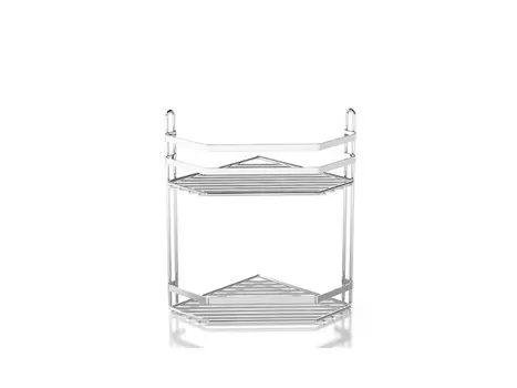 Полка в ванную угловая