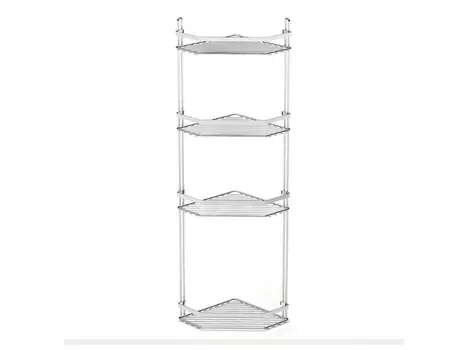 Полка в ванную угловая