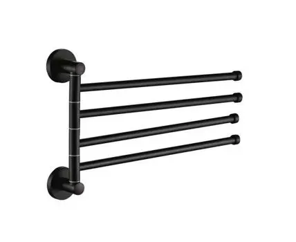 Полотенцедержатель Haiba HB8714, черный