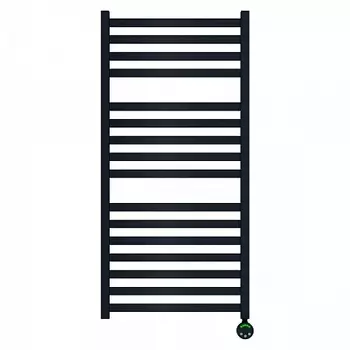 Полотенцесушитель электрический Lemark Bellario П16 LM68116EBL 500x1100, левый/правый, черный