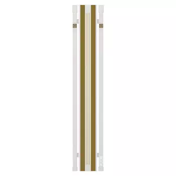 Полотенцесушитель электрический OPADIRIS Лаура OS22322WM белый матовый/белый, золото