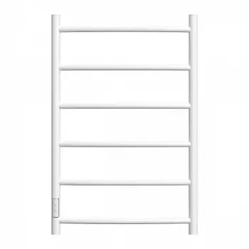 Полотенцесушитель электрический Point Афина PN04758W П6 500x800 диммер слева, белый