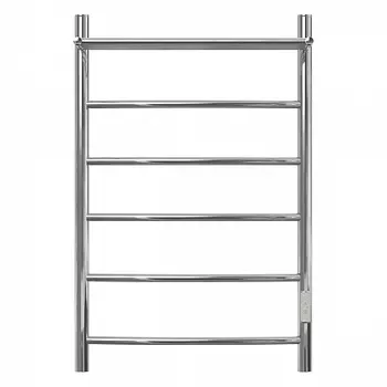 Полотенцесушитель электрический Point Афина PN04858P П5 500x800 с полкой, диммер справа, хром