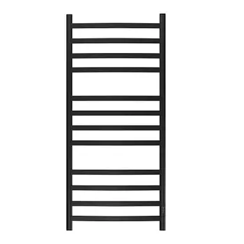 Полотенцесушитель электрический Point Антея PN17852B П12 500x1200, диммер справа, черный