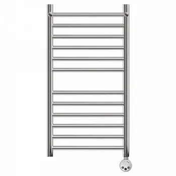 Полотенцесушитель электрический Point Аврора PN10158SPE П11 500x800 с полкой левый/правый, хром