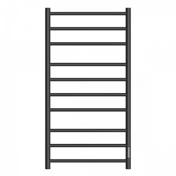 Полотенцесушитель электрический Point Аврора PN10850B П10 500x1000 диммер справа, черный