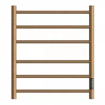 Полотенцесушитель электрический Point Аврора PN10856BR П6 500x600 диммер справа, бронза