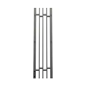 Полотенцесушитель электрический Point Фрея PN20738GB П2 180x800 диммер слева, графит блеск