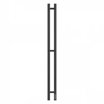 Полотенцесушитель электрический Point Гермес PN13812B П3 80x1200 диммер справа, черный