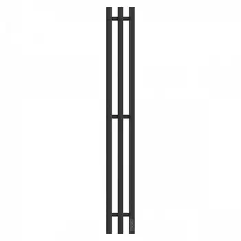 Полотенцесушитель электрический Point Гермес PN13822B П3 120x1200 диммер справа, черный