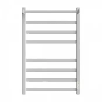Полотенцесушитель электрический Point Меркурий PN83858PW П7 500x800 с полкой, диммер справа, белый