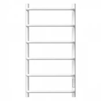 Полотенцесушитель электрический Point Ника PN08848W П6 400x800 диммер справа, белый