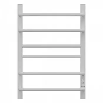 Полотенцесушитель электрический Point Сатурн PN90846W П6 400x600 диммер справа, белый
