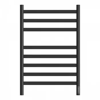 Полотенцесушитель электрический Point Селена PN16858B П8 500x800, диммер справа, черный