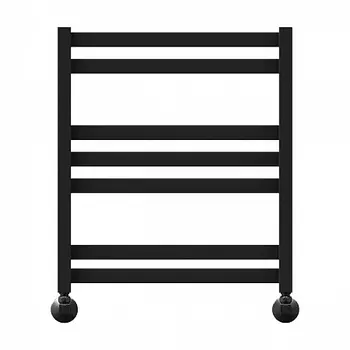 Полотенцесушитель водяной Lemark Bellario П7 LM68607BL 500x600, черный