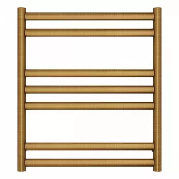 Полотенцесушитель водяной Lemark Status П7 LM44607BR 500x600, бронза