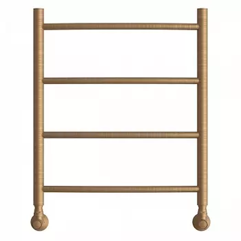 Полотенцесушитель водяной Point Афина PN04156BR П4 500x600, бронза