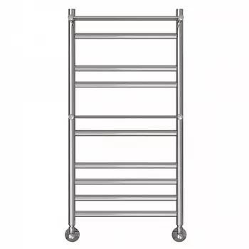 Полотенцесушитель водяной Point Артемида PN14150P П8 500x1000 c двумя полками, хром