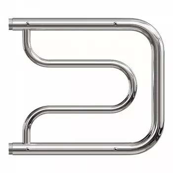 Полотенцесушитель водяной Point PN21334P 320x400 Фокстрот с полкой, хром