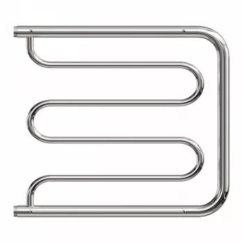 Полотенцесушитель водяной Point PN25666P 600x600 Фокстрот с полкой, хром