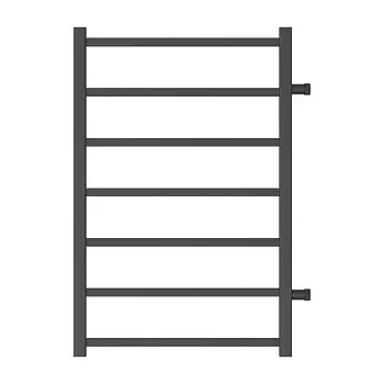 Полотенцесушитель водяной Point Вега PN71558B П7 500x800 с боковым подключением 500, черный