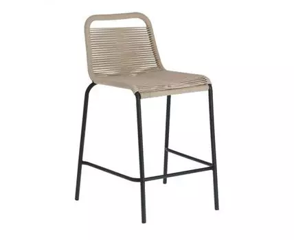 Полубарный стул Glenville 62 см бежевый