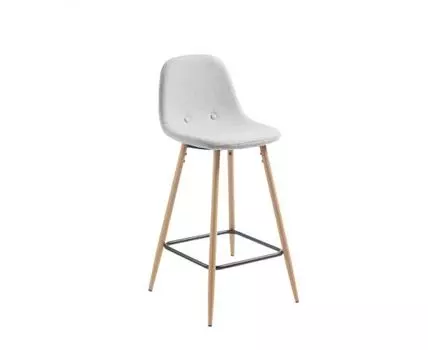 Полубарный стул Nilson светло-серый