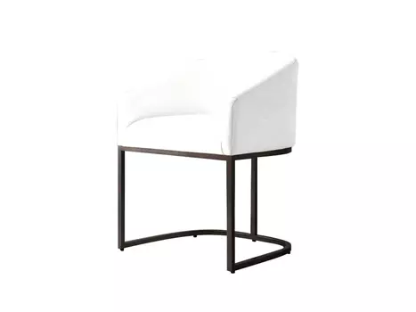 Полукресло EMERY BARRELBACK SLOPE / База черный матовый 1